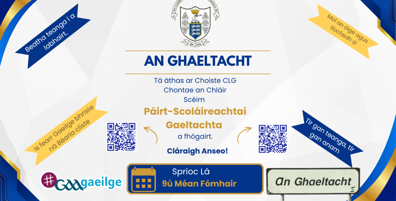 Páirt-Scoláireachtaí Gaeltachta